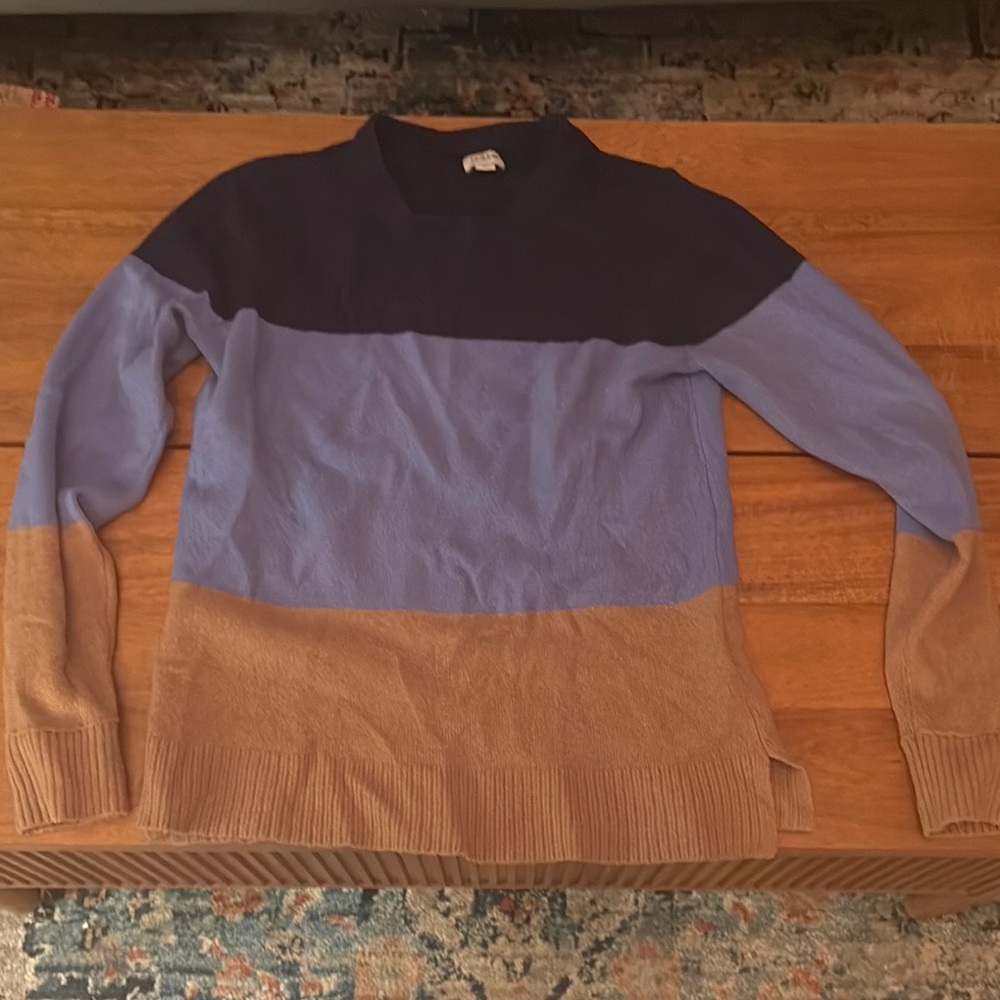 J Crew Colorblock Sweater